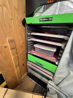 Screen printing drying rack
