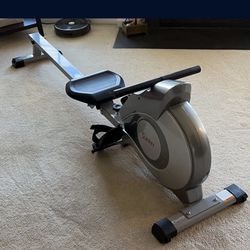 Sunny Health & Fitness Magnetic Rowing Machine Rower with LCD Monitor