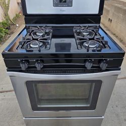 Stainless Steel WHIRLPOOL Gas Stove 