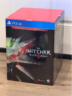 *RARE* The Witcher 3 Wild Hunt Collector’s Edition PS4 NEW & FACTORY SEALED