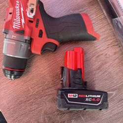 Hammer Drill And Battery 