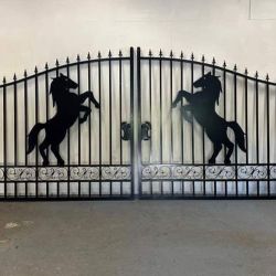 20 Ft Gate New Wrought Iron High Quality 
