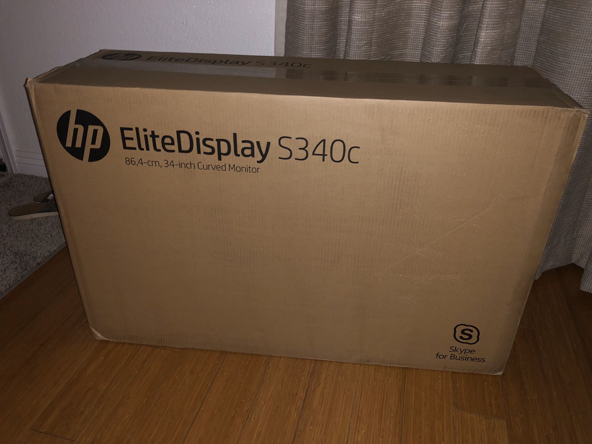 HP EliteDisplay 34” Curved Ultrawide Monitor