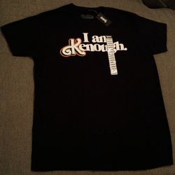 Barbie the Movie, "I Am Kenough," Black, Short-sleeved T-shirt, Size Large 