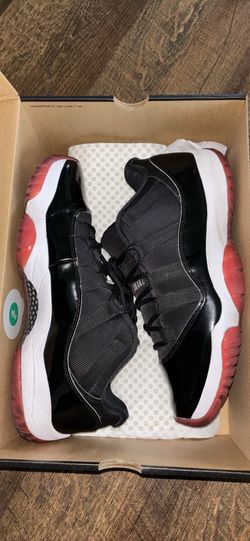 Jordan 11 Retro Low - ‘Bred (2025)’ Size 10 Used