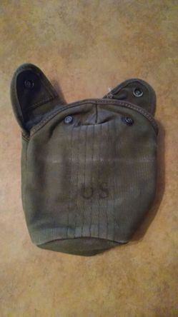 Vintage military canteen cover M-1956