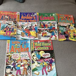 Vintage Comic Books From The 70’s Or Earlier