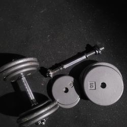 adjustable dumbells Weights