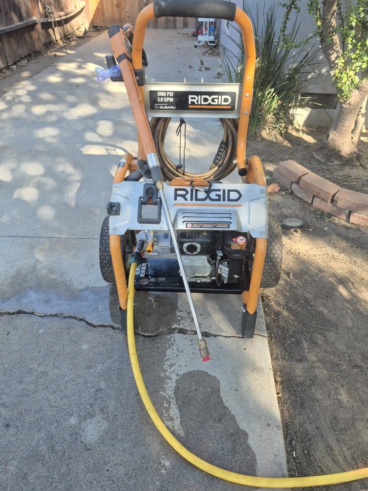 Ridgid 3400 Psi.2.8 Gpm Pressure Washer