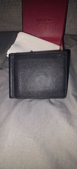 Men Bally money clip wallet