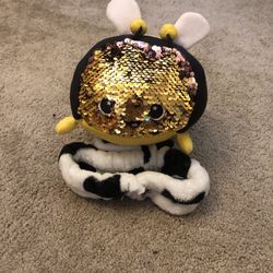 Color Changing Sequin Bumblebee Plushie