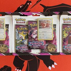 Pokémon Fusion Strike 3 Pack Blister Eevee Promo Brand New Sealed