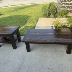 Solid Wood Coffee and Side/End Tables, Console Table. 