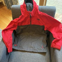 North face Boys Waterproof Shell Coat.