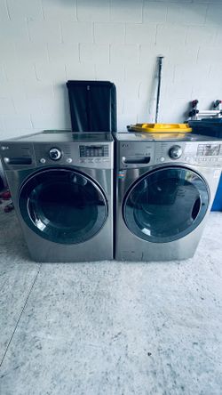 Set washer and dryer electric  LG