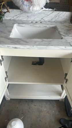 Sink with cabinet