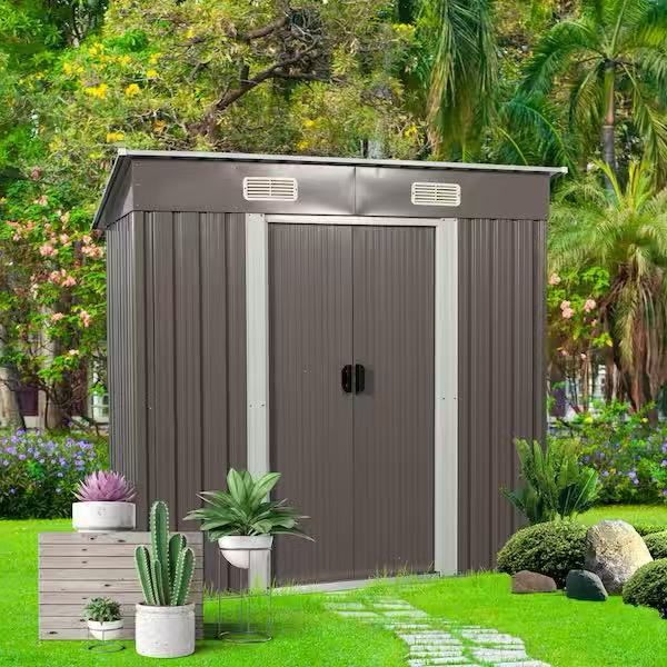 6X4 FT Outdoor Storage Shed