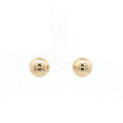 Ladies 14k Yellow Gold Ball Stud Earrings 11058489