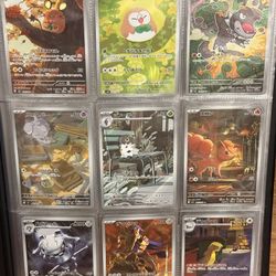 Pokemon Full Arts / AR Japanese Lot 85 Cards