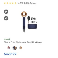 Dyson supersonic Hair Dryer