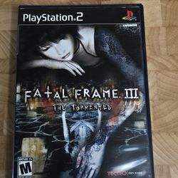 Fatal Frame 3 CIB (PS2)