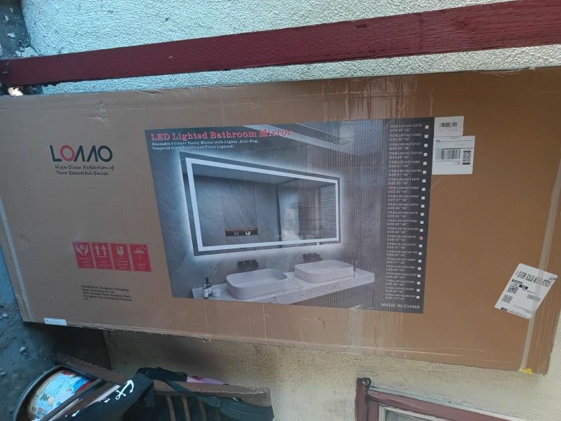 LOAA0 72x32 Led Bathroom Mirror