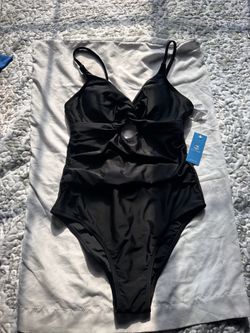 Black One Piece Bathing Suit