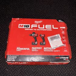 Milwaukee M18 Fuel 2 Tool Combo Kit New 