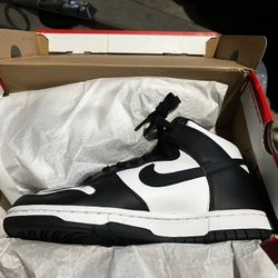 Nike Dunks High Black&White