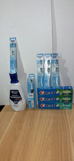 Cuidado oral crest ( Deep clean oral B )