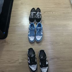 vans and nike dunks 