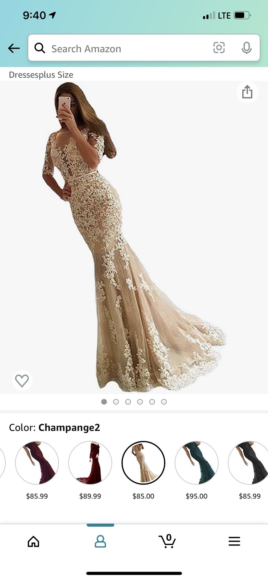 Wedding/Prom/Homecoming Dress Size 10