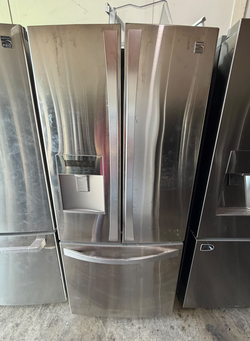 Kenmore Elite French Door Fridge – Stainless, Ice/Water