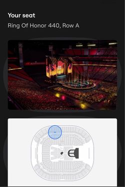 Karol G 4 tickets First Row Ring of Honor