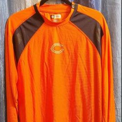Chicago Bears Size L NFL TEAM APPAREL LONG-SLEEVED WARMUP (Gently Used)😇 EXCELLENT CONDITION! Please Read Description.