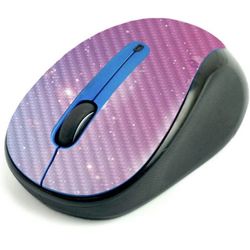 Pink Diamond Carbon Fiber Skin Sticker for Logitech M325 Wireless Mouse - BRAND NEW
