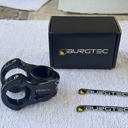 Burgtec bike stem 35mm New