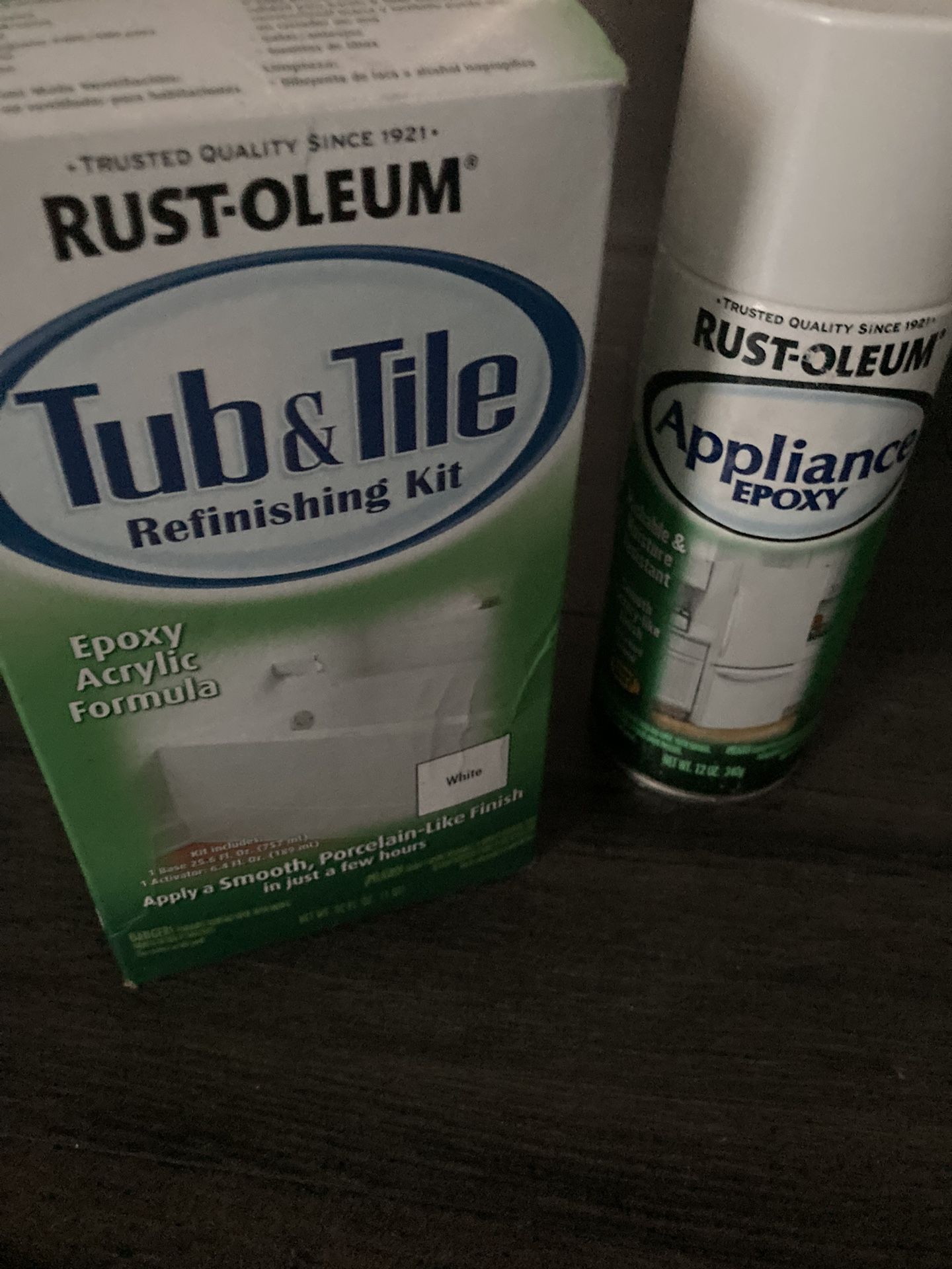 Rust oleum Tub & Tile