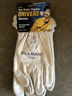 Tillman Leather Gloves (Large & Xl) NEW