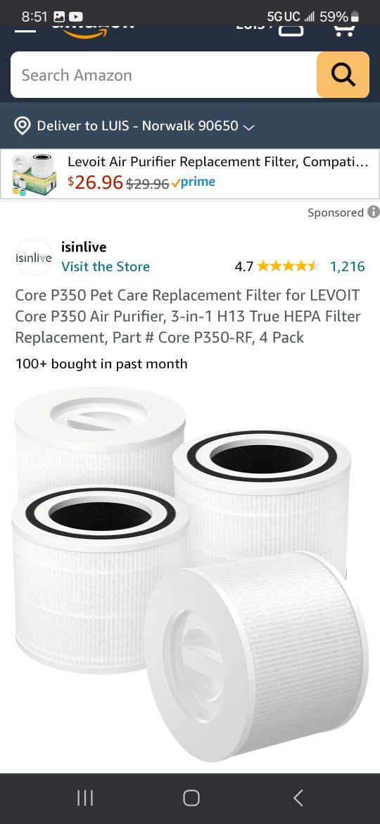 Levoit Filters