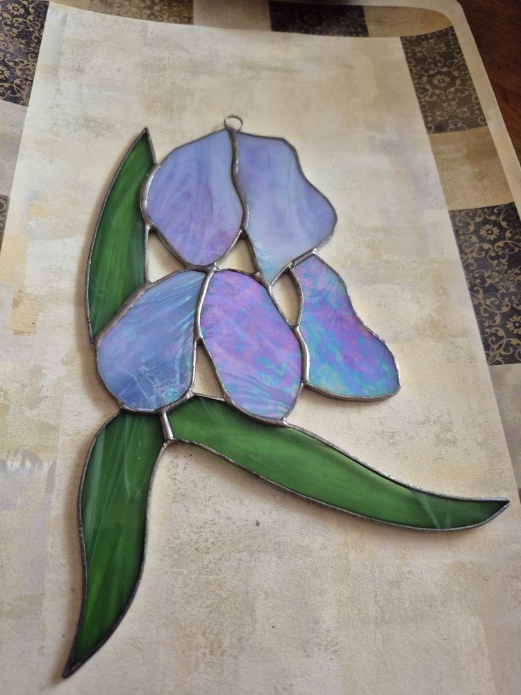 Window Suncatcher H 9"1/2, W 6"1/4, Stained Glass