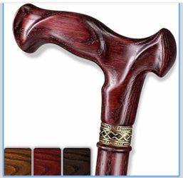 Asterom Handcrafted Canes for Men - Ergonomic, Stylish, Wooden Walking Cane for Men, Cool Walking Sticks for Seniors