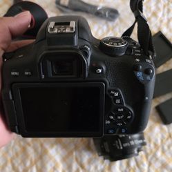 Canon Rebel T6i -DSLR