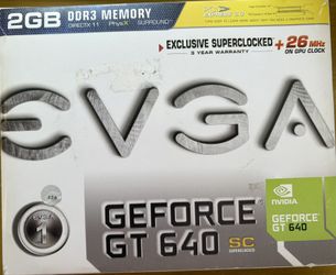 NVIDIA GFORCE GT640 2G Card