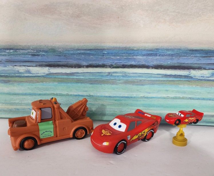 Disney CARS Rubber Car Bundle