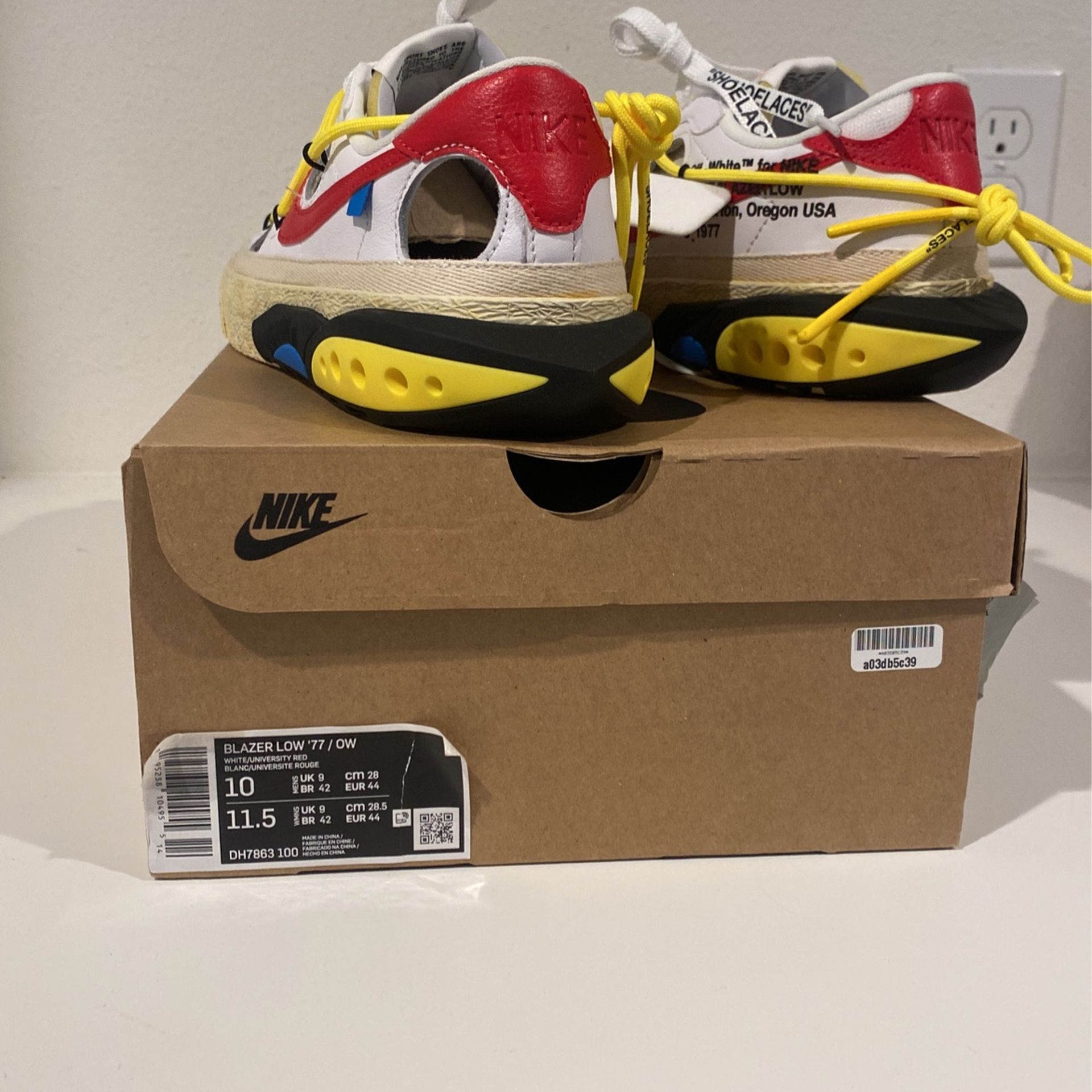 Nike Blazer Low 77 Off White