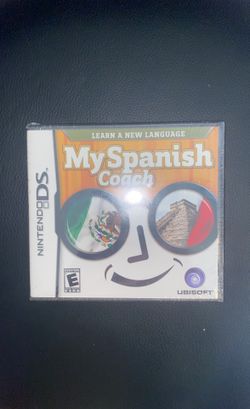 Sealed Nintendo DS My Spanish Coach Game *NOT FREE*