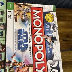 Star Wars Monopoly Game 