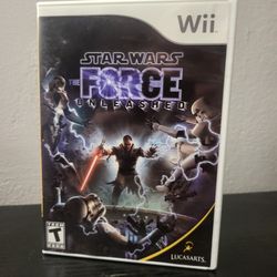Star Wars: The Force Unleashed (Nintendo Wii, 2008) USED