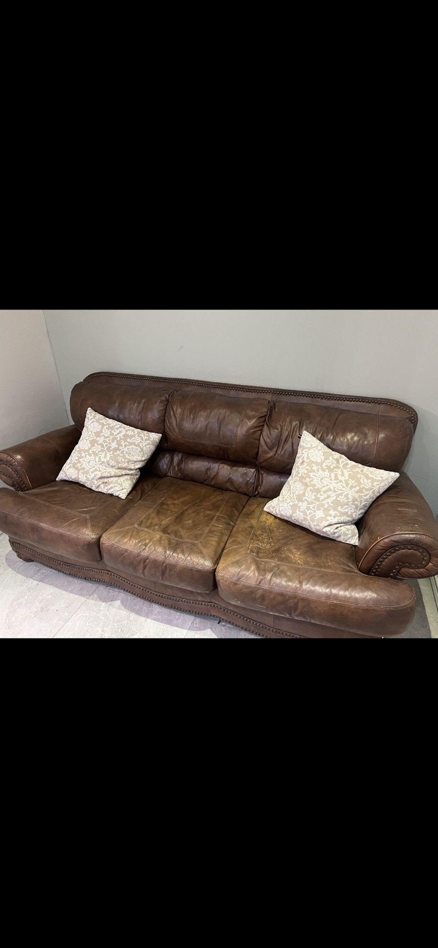 Leather Sofa